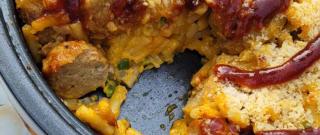Baked Mac ‘n' Cheese with Chicken Meatballs Photo