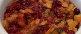 Cranberry Sauce with Apricots, Raisins, and Orange Photo