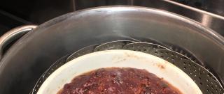 Steamed Plum Pudding Photo