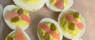 Japanese Wasabi Deviled Eggs Photo