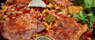 Tex-Mex Pork Chops and Rice Skillet Photo