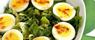Deviled Egg Salad with Romaine Photo