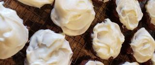 Carrot Cake Cupcakes with Cream Cheese Frosting Photo
