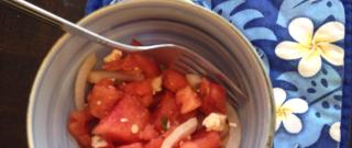 Tomato Watermelon Salad Photo