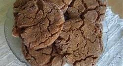 Vegan Gingerbread Cookies with Soy Milk Photo