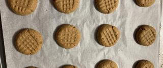 4-Ingredient Keto Peanut Butter Cookies Photo