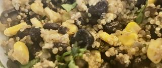 Quinoa and Black Beans Photo