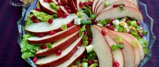 Red Pear, Pomegranate, and Gorgonzola Salad Photo