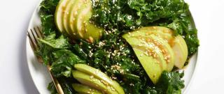 Kale and Pear Salad with Sesame-Ginger Dressing Photo