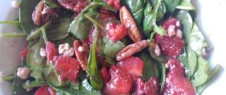 Strawberry and Spinach Salad with Honey Balsamic Vinaigrette Photo