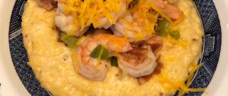 Shrimp and Cheesy Grits with Bacon Photo