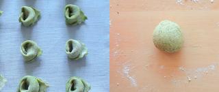Spinach Pasta Dough Photo