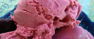 Raspberry Ice Cream Photo