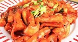 Tteokbokki (Korean Spicy Rice Cakes) Photo