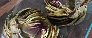 Grilled Garlic Artichokes Photo