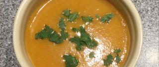 Sweet Potato, Carrot, Apple, and Red Lentil Soup Photo