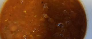 Spicy Tomato and Lentil Soup Photo