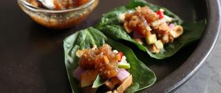One-Bite Thai "Flavor Bomb" Salad Wraps (Miang Kham) Photo