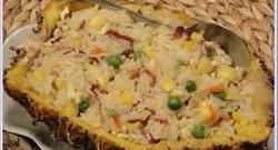 Pineapple Baked Rice (Main Course for Chinese New Year) Photo