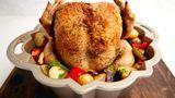 Easy Bundt Pan Roasted Greek Chicken and Vegetables Photo