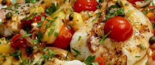 Best Pan Fried Cod with Tomatoes Photo