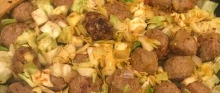 Quick Cabbage and Chicken Meatballs Photo