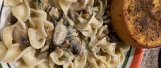 Mussels and Pasta with Creamy Wine Sauce Photo