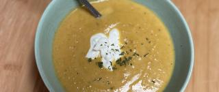 Roasted Acorn Squash Soup Photo