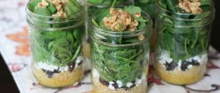 Make-Ahead Spinach Salad in a Jar Photo
