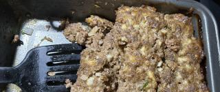 Low-Carb Meatloaf with Pork Rinds Photo