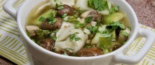 Mushroom Bok Choy Soup Photo