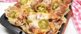 Easy Nachos with Refried Beans Photo