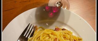 Spaghetti Alla Carbonara Tradizionali Photo