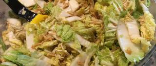 Ramen and Cabbage Salad Photo