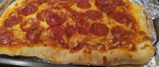 Homemade Pepperoni Pizza Photo