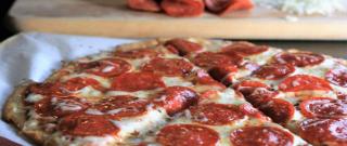 Keto Pepperoni Pizza with Fathead Crust Photo