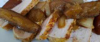 Pork Tenderloin with Apples and Onions Photo