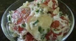 Red Potato Salad with Sour Cream and Chives Photo