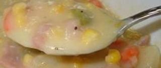 Baked Potato Soup with Rivels Photo