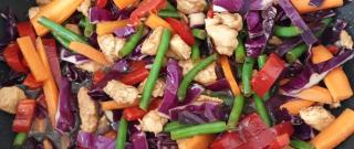 Stir-Fried Vegetables with Chicken or Pork Photo