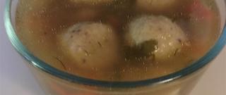 Angel Family Chicken Soup with Matzo Balls Photo
