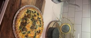 Light and Fluffy Spinach Quiche Photo