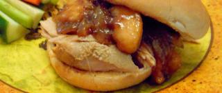 Apple Cider Pulled Pork with Caramelized Onion and Apples Photo