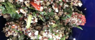 Spinach, Tomato, and Feta Quinoa Salad Photo