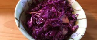 Red Cabbage Salad with Apples Photo