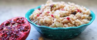 Middle Eastern Rice Pilaf with Pomegranate Photo