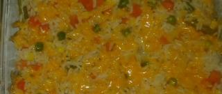 Baked Vegetable Rice Pilaf Photo