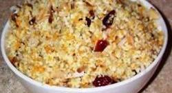 Couscous Pilaf with Almonds, Coconut, and Cranberries Photo