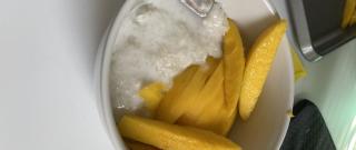 Sweet Sticky Rice with Mangoes Photo