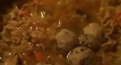 Chicken Matzo Ball Soup Photo
